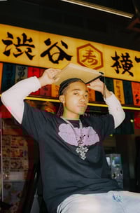 Image 2 of JAPAN TEE *BLACK & PINK*