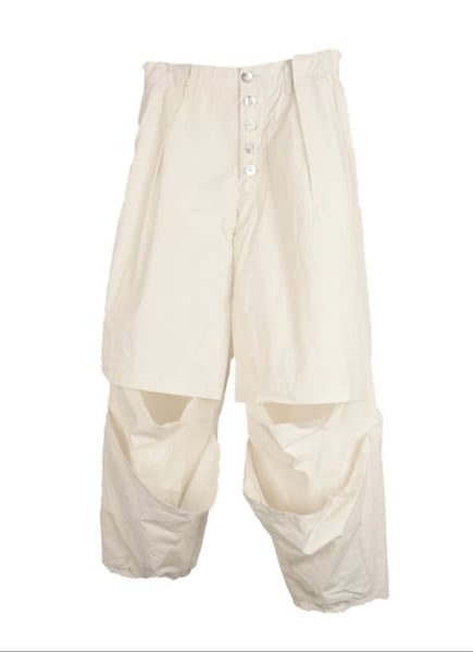 Image of ÆNRMÒUS - Landgrave Pants (White)