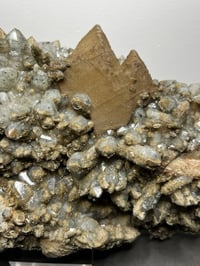Image 23 of Quartz, Limonite, Chlorite, Hematite & UV Calcite Statement Cluster | Daye China #2861 