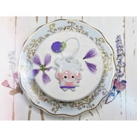 Image 1 of One Piece Gear 5 Luffy Poofy Charm