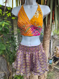 Image 1 of Bralette halter neck top rust 2