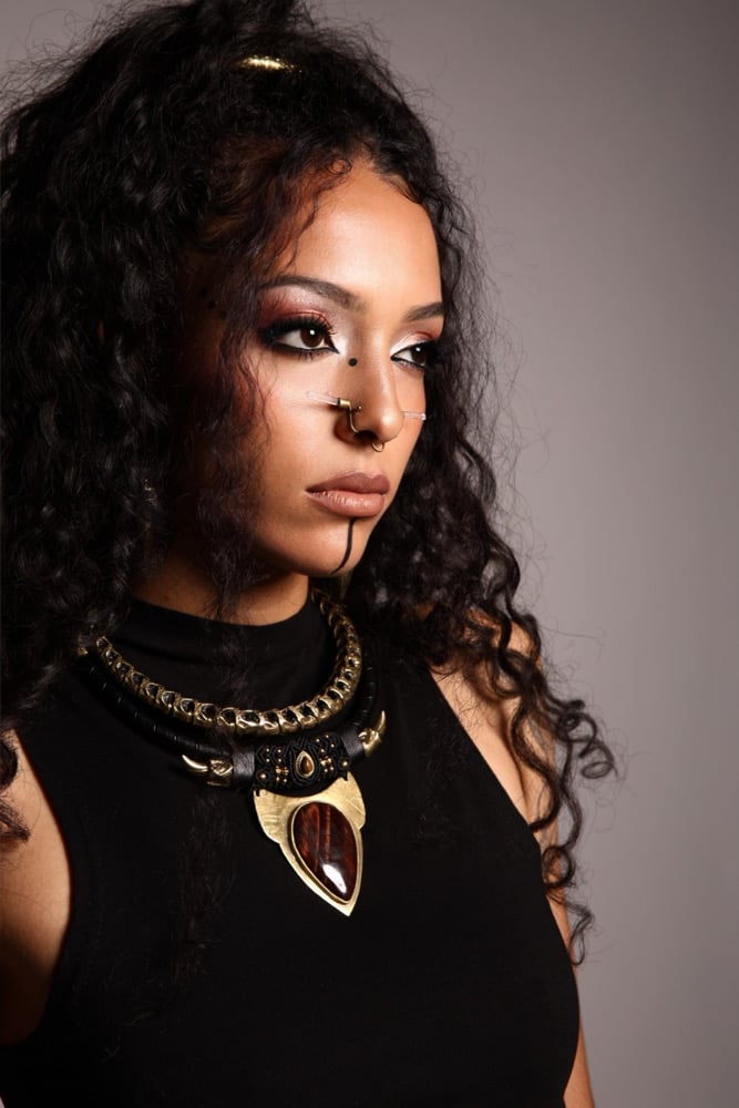 Double Quartz Nose Cuff | Zeltia Double Quartz Nose Cuff | Zeltia