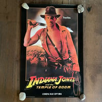 INDIANA JONES And The Temple Of Doom 1983 ORIGINAL Advance Poster 1983- 27x40 