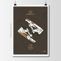 Image 2 of Sneaker Poster Jumpman Jack "Sail" X Travis Scott Print