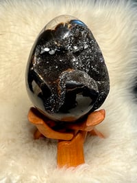 Image 9 of Septarian Egg With Calcite #2420