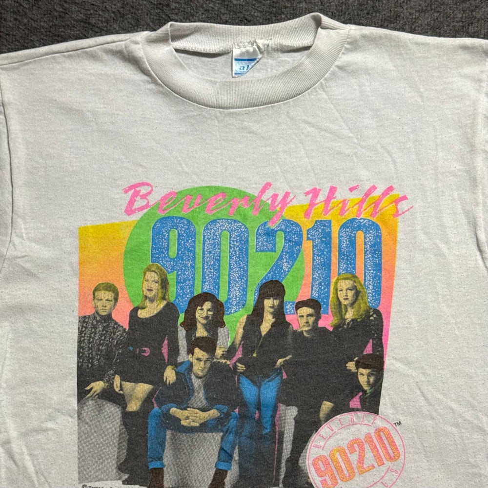 Image of 1990s Beverly Hills 90210 Promo Graphic Tee (S)