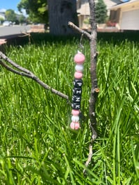 Image 1 of Pink Bar Keychain 