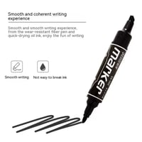 Image 3 of Jumbo Double Sided Permanent Markers