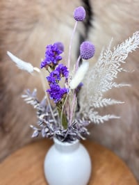 Image 3 of Purple Lust White Vase  c