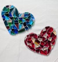 Image 3 of Fused Glass Heart Workshop - New Trail Brewing Co