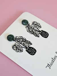 Image 1 of Potted Monstera Dangles