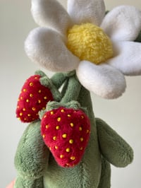 Image 3 of Strawberry flower Art Doll