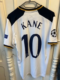 Image 7 of Tottenham Hotspur “KANE 10” 2016/17 Home Shirt + UCL patches (S)