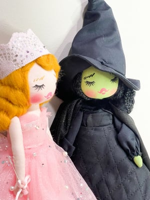 Image of Elphaba Inspired Small Art doll