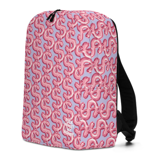 Image of DOLLAR SIGN BACKPACK PINK