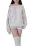 Julia Off Shoulder Sweatshirt Image 4