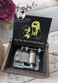 Image 2 of As the world Falls down Labyrinth Movie music boxes