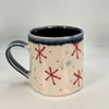 Small Porcelain Starburst Mug