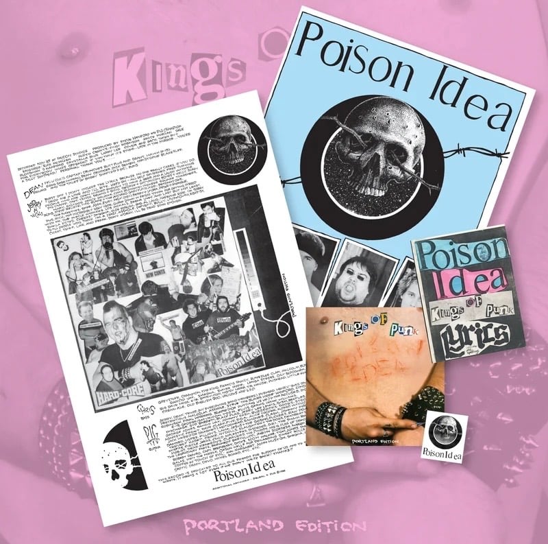 Poison Idea - Kings of Punk LP (PDX Edition)