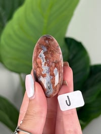 Image 10 of MEDIUM SANGRIA LACE AGATE SHIVAS
