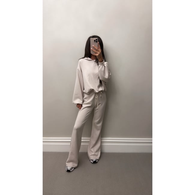 Cream Tracksuit 