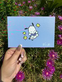 Pochacco painting