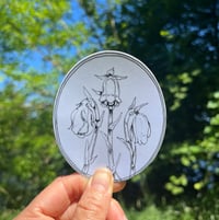 Ghost pipe sticker