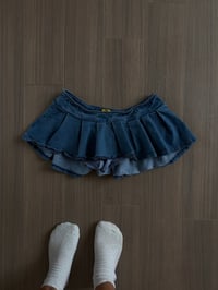 blue Jean skirt (sz med)