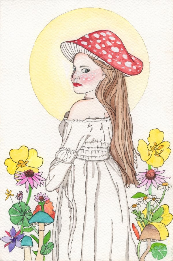 Image of Mushroom Queen - Print