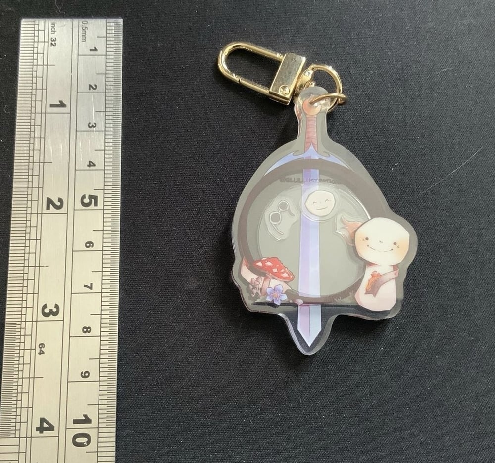 DT shaker keychain 