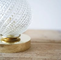 Image 4 of Lampe A Poser En Verre à bulles