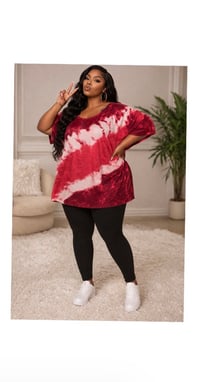 Image 2 of New 3X Alyxa Tye Dye Top #747*8