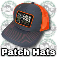 Image 1 of Grass Rats Garage Patch Hats!!