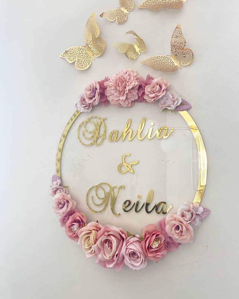 Image of Plaque plexi 20cm