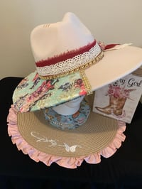 Image 2 of "He Has Made Everything Beautiful In It’s Time" Wide Brim Felt Fedora Hat