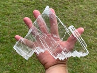 Image 2 of Transparent Selenite Slab | Morocco #3046
