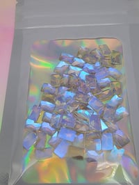 Image 5 of two tone translucent nail bling