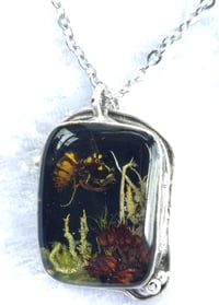 Image 2 of Wasp scene necklace