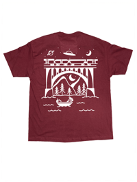 Image 3 of Train Bridge. Short Sleeve & Long Sleeve Shirts.