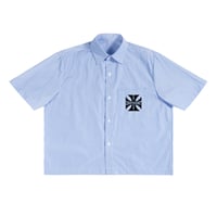 Image 1 of Cross Striped Shirt