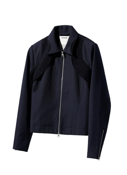 Image of EQUALNEAR - Ouroboros Work Jacket (Blue)