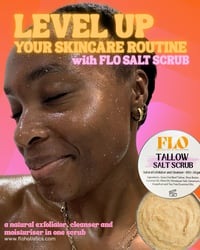 Image 2 of Tallow Salt Scrub - Face and Body Exfoliator