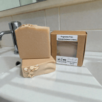 Goat Milk Soap - Fragrance Free, with Colloidal Oatmeal & Honey