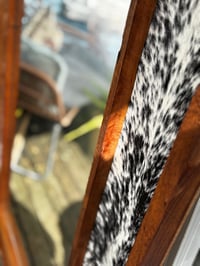 Image 3 of Full Length Rimu & Cowhide Mirror