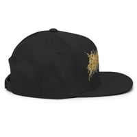 Image 3 of unrecognizabe Embroidered snapback Cap