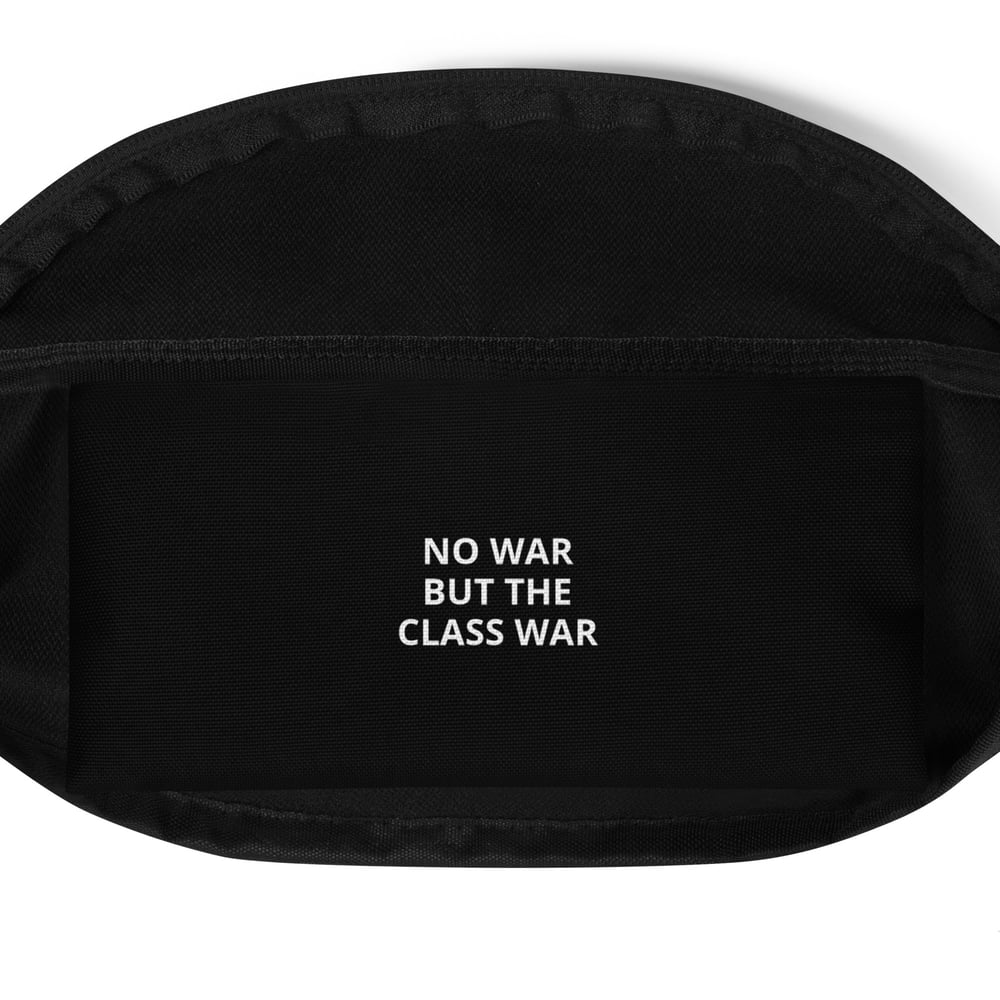 Black Fanny Pack w/ green logo