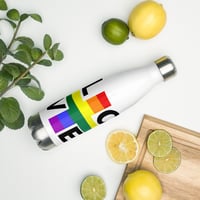 Image 2 of PRIDE LOVE Stainless Steel Water Bottle