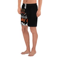 Image 3 of Black 30 DAY BID Unisex Athletic Shorts