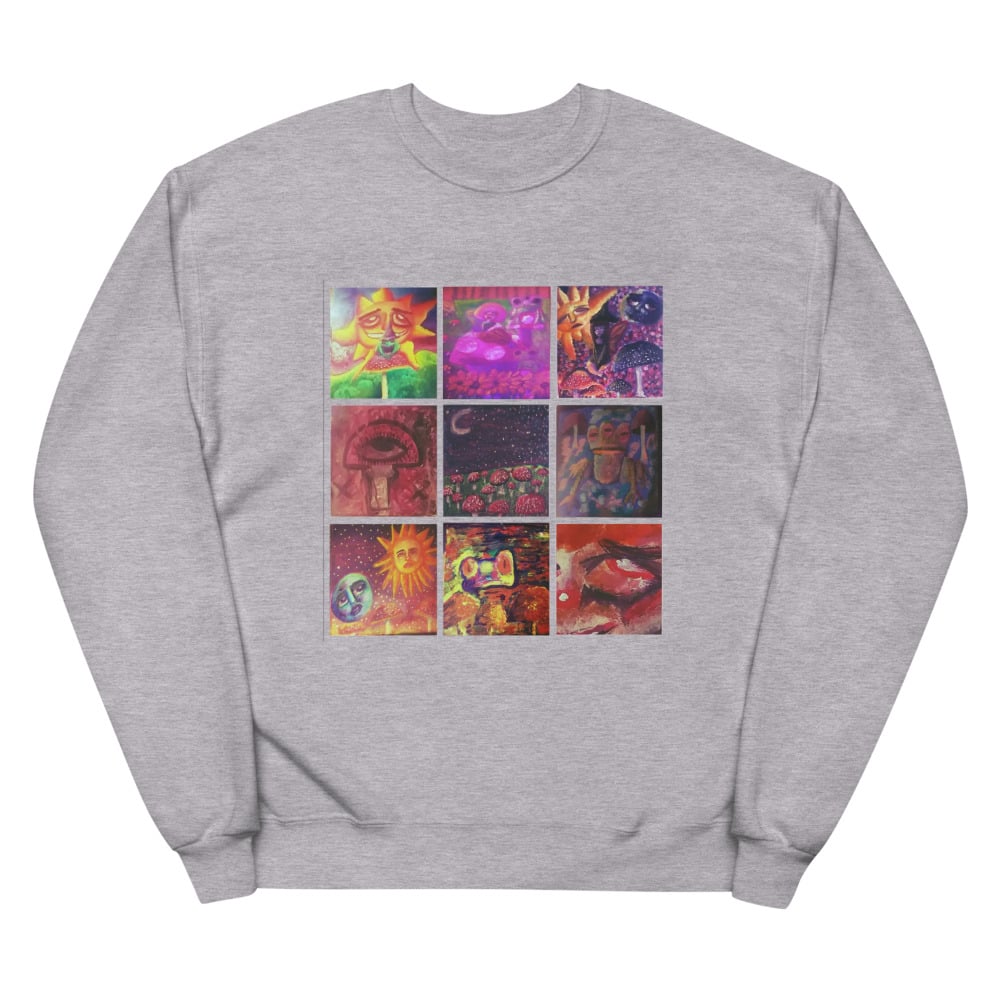 Image of Acid Dreams Unisex fleece sweatshirt