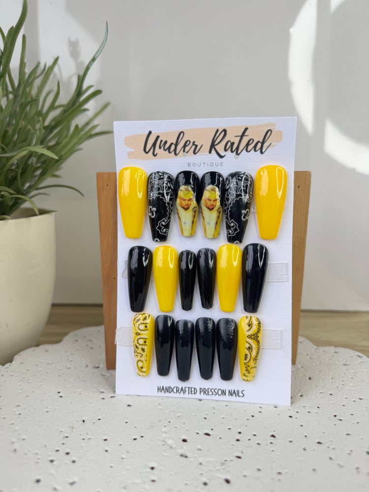 Image of HipHop and RnB inspired presson nail sets